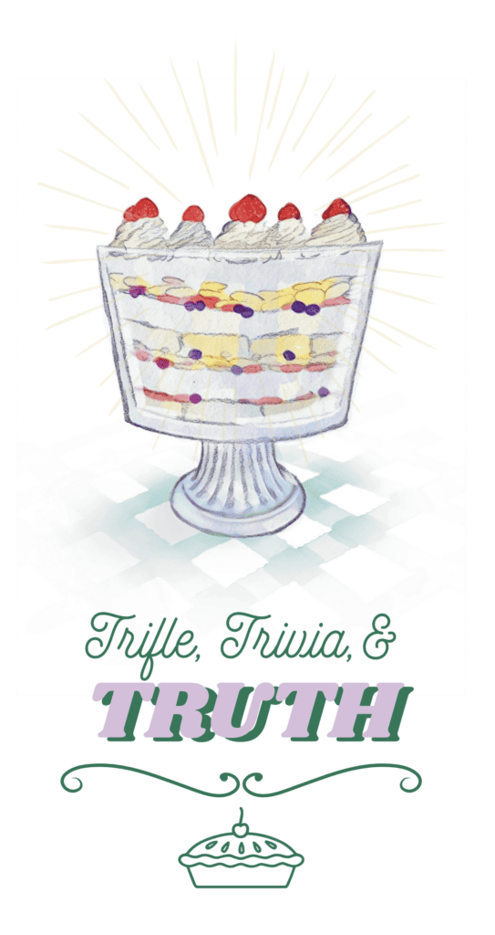 Trifle trivia and truth invitation