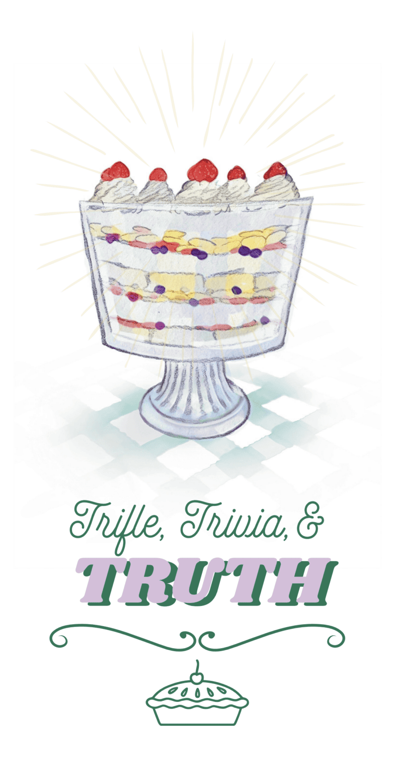 Trifle trivia and truth invitation